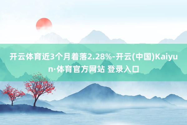 开云体育近3个月着落2.28%-开云(中国)Kaiyun·体育官方网站 登录入口